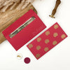 Emerald Lotus Money / Shagun Envelope (Set of 5)