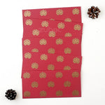 Emerald Lotus Money / Shagun Envelope (Set of 5)
