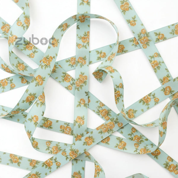 Sky Blue Rose Ribbon (45mtr)