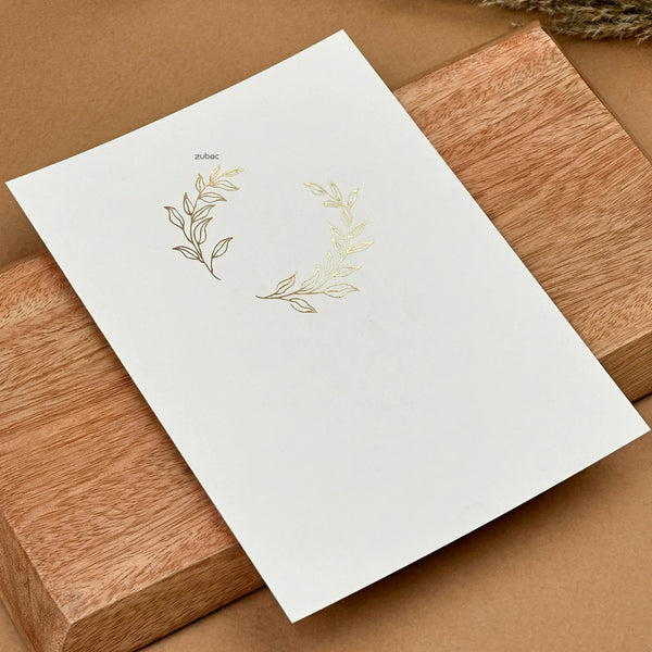 Floral Wreath Insert (set of 5)