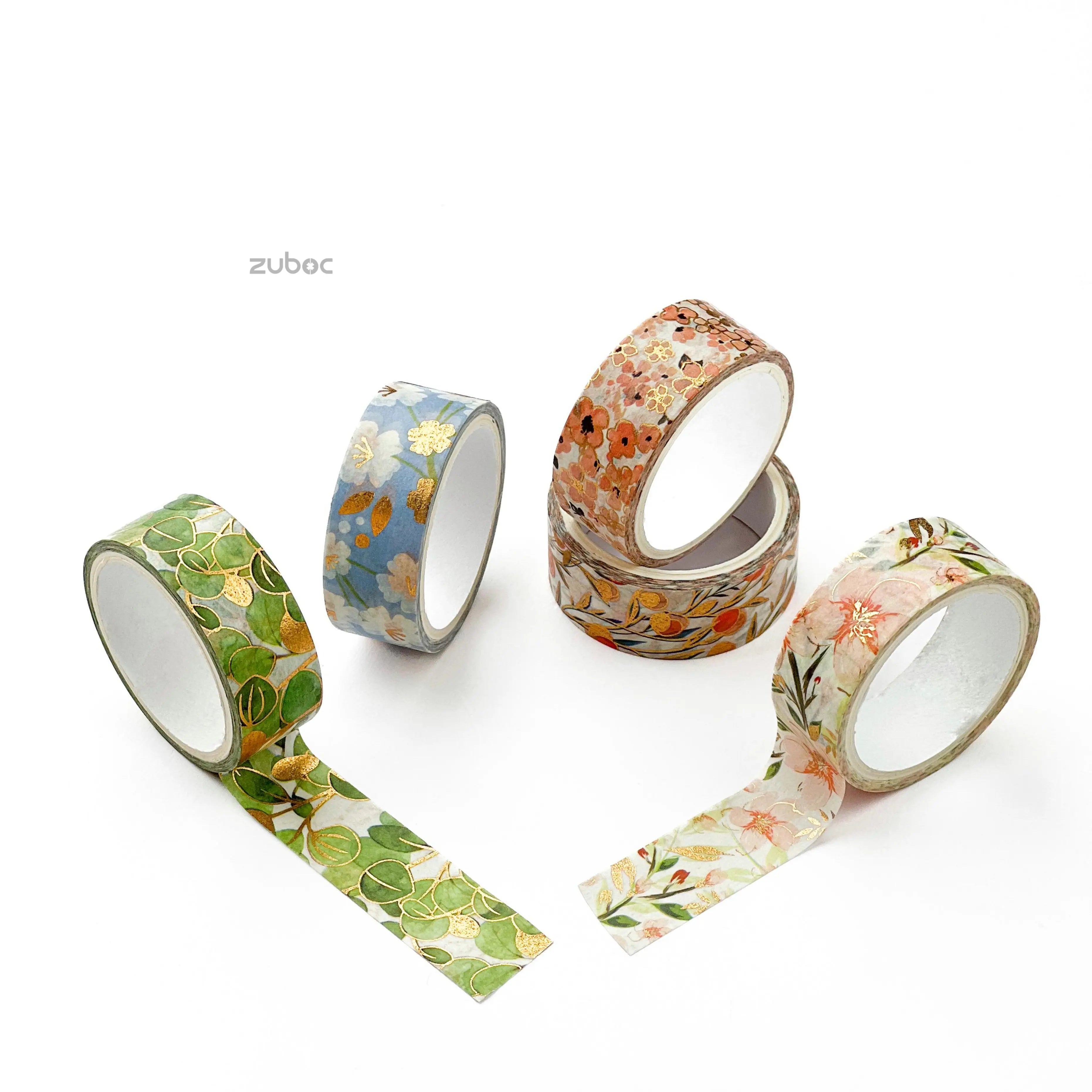 Floral Washi Tape - Set of 5