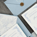 The Floral Cascade Wedding Invitation Suites (Set of 50)
