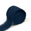 Georgette Midnight Navy Blue Ribbon (5mtr)
