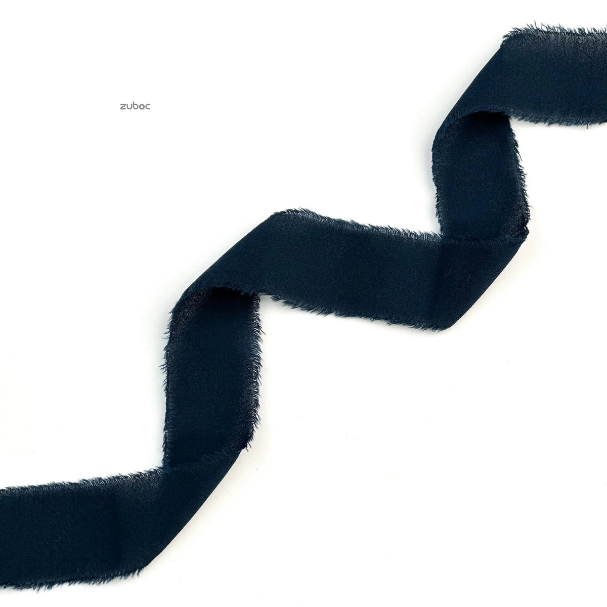 Georgette Midnight Navy Blue Ribbon (5mtr)