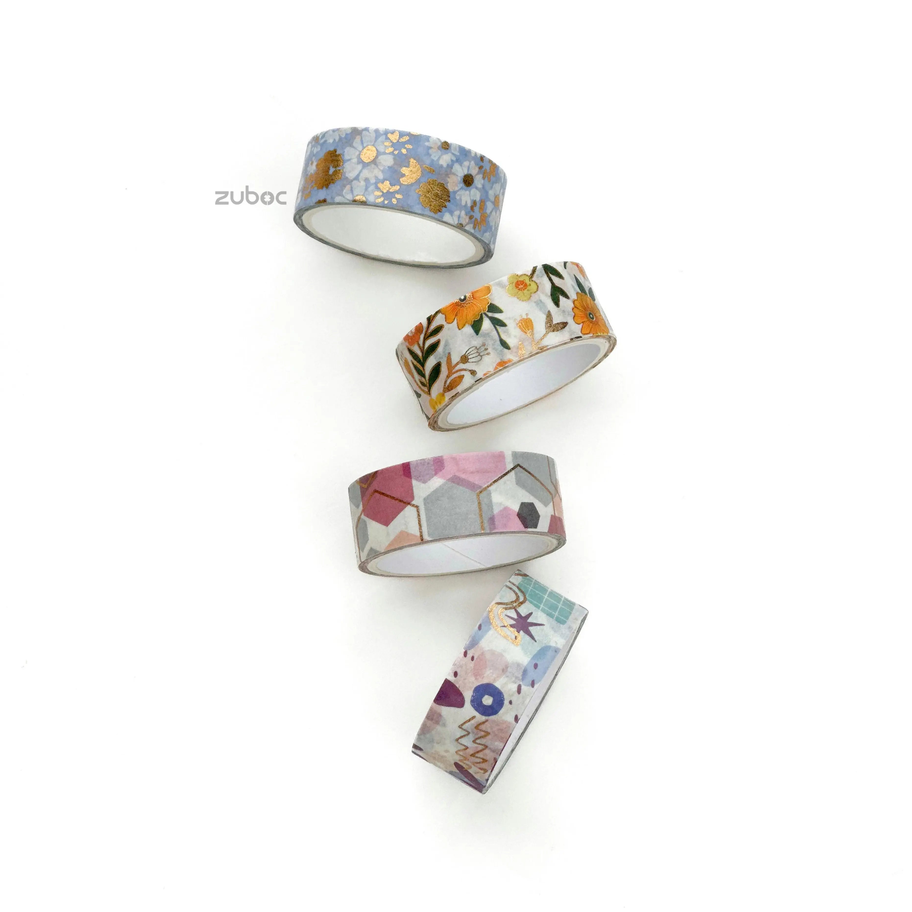 Golden Shine Washi Tapes (Set of 4)