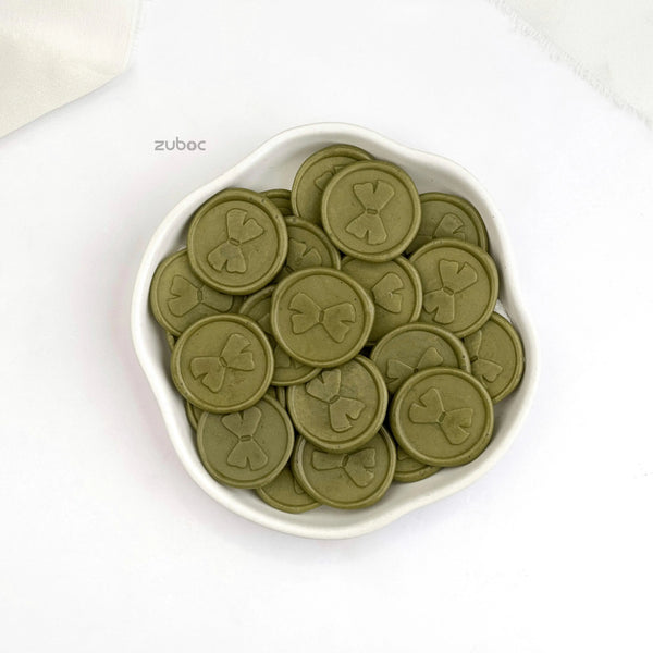 Hair Bow Wax Seal for Invitations (Set of 5)