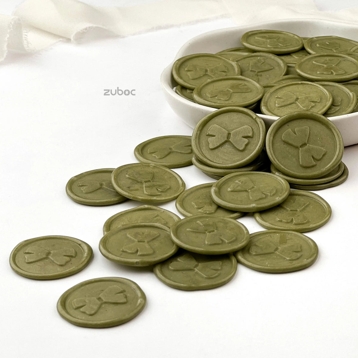 Hair Bow Wax Seal for Invitations (Set of 5)