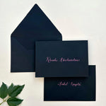Midnight Ink Handwritten Envelope (Set of 10)
