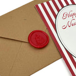 Handwritten Merry & Joy New Year Card