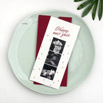 Handwritten Red Dawn New Year Card