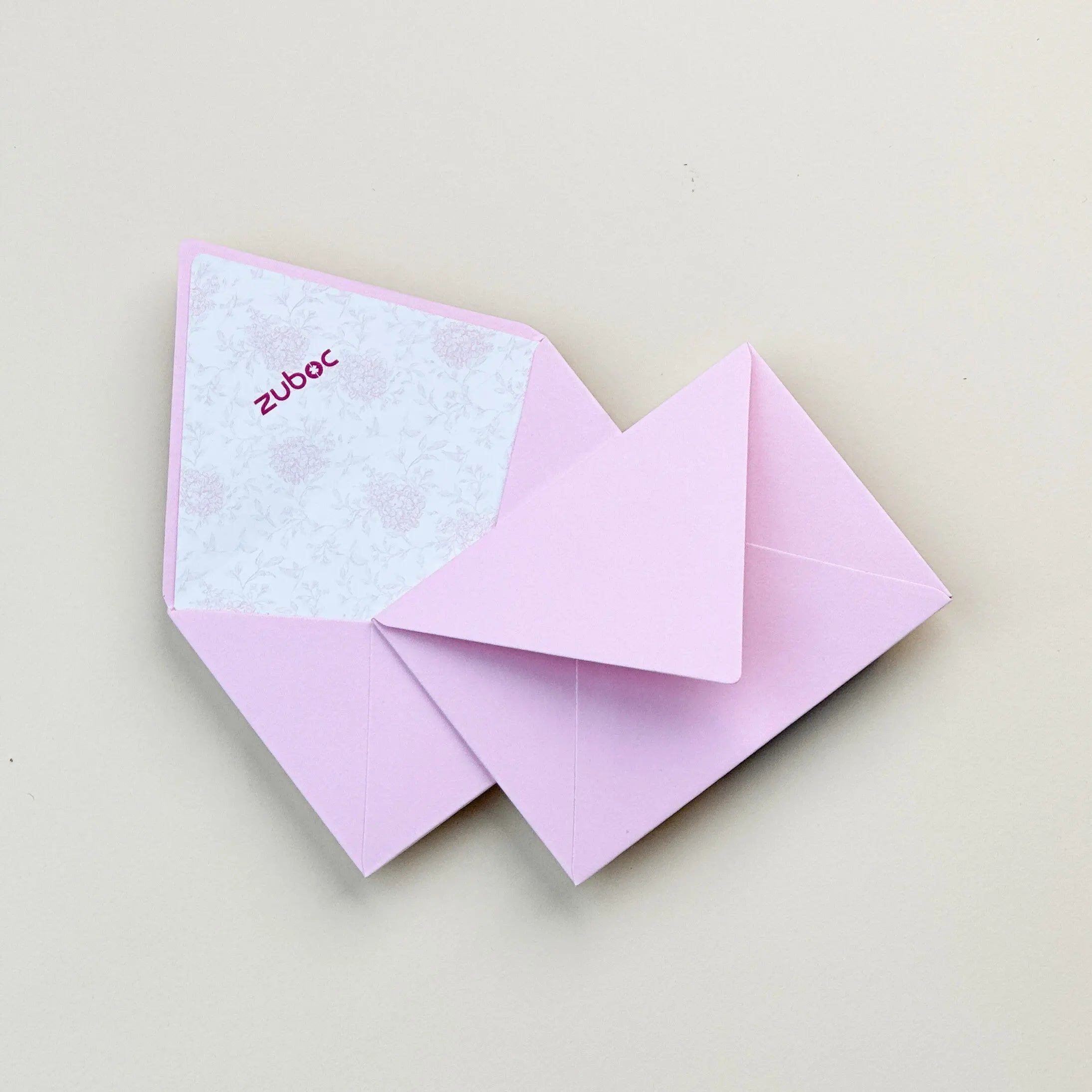customised liner with counterflap envelope