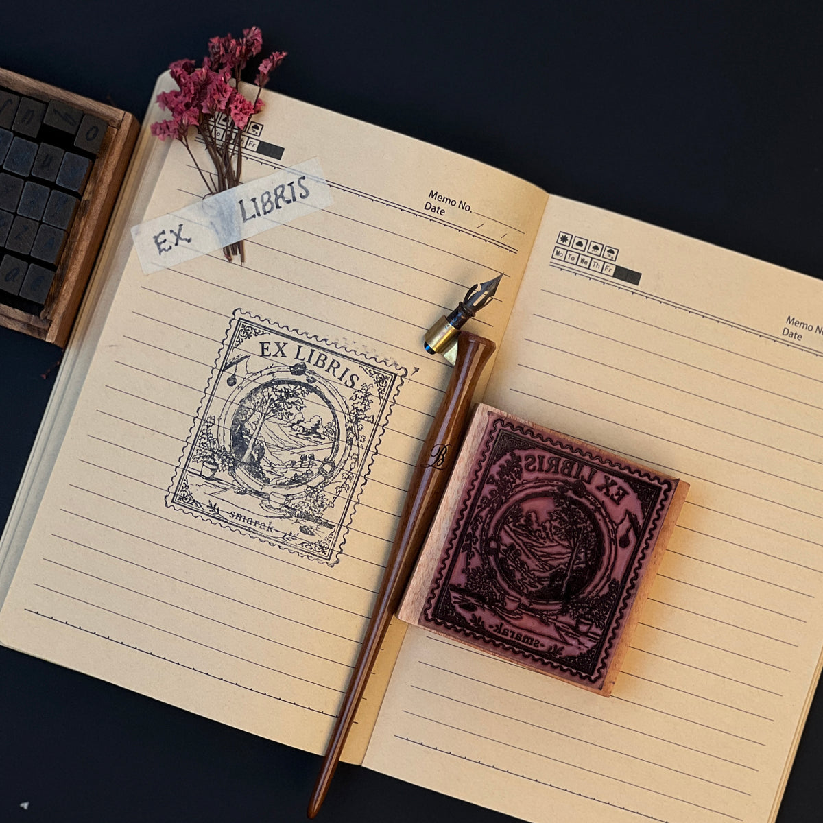 Custom Rubber Ink Stamp