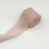 Georgette Dusty Rose Ribbon (5mtr)