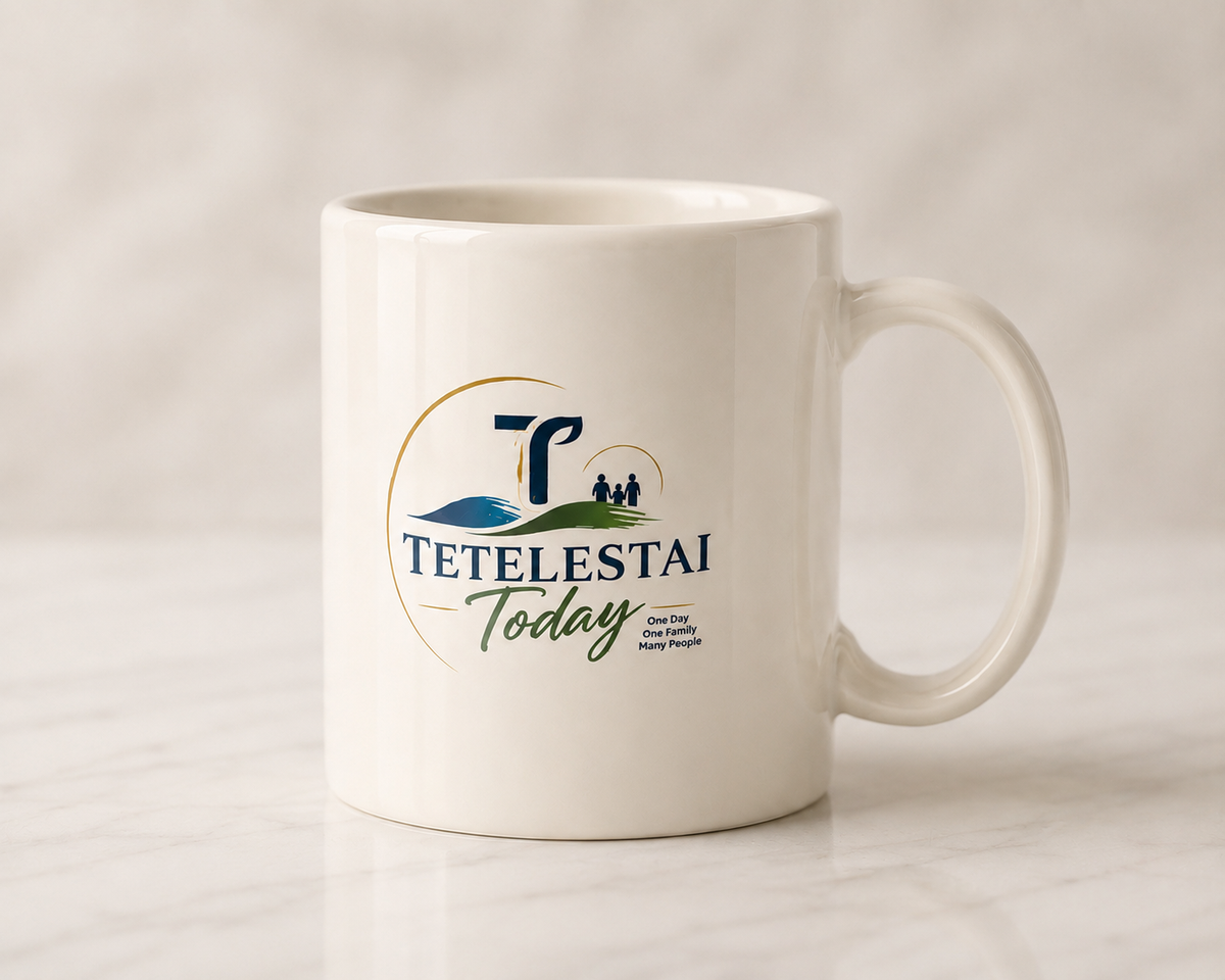 Printed Pastel Colors Ceramic Mug
