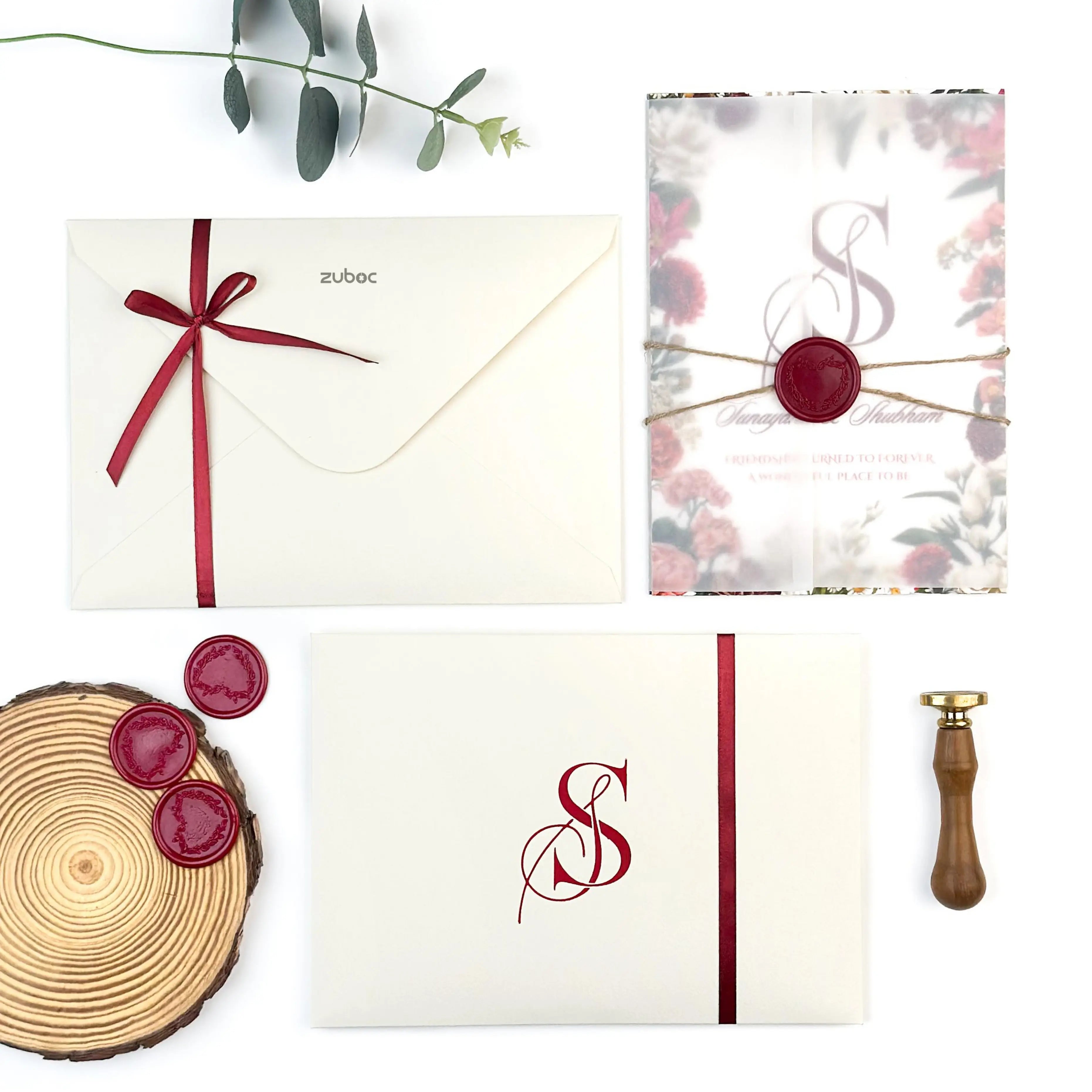 Premium white envelopes set of 50 for elegant wedding invitations