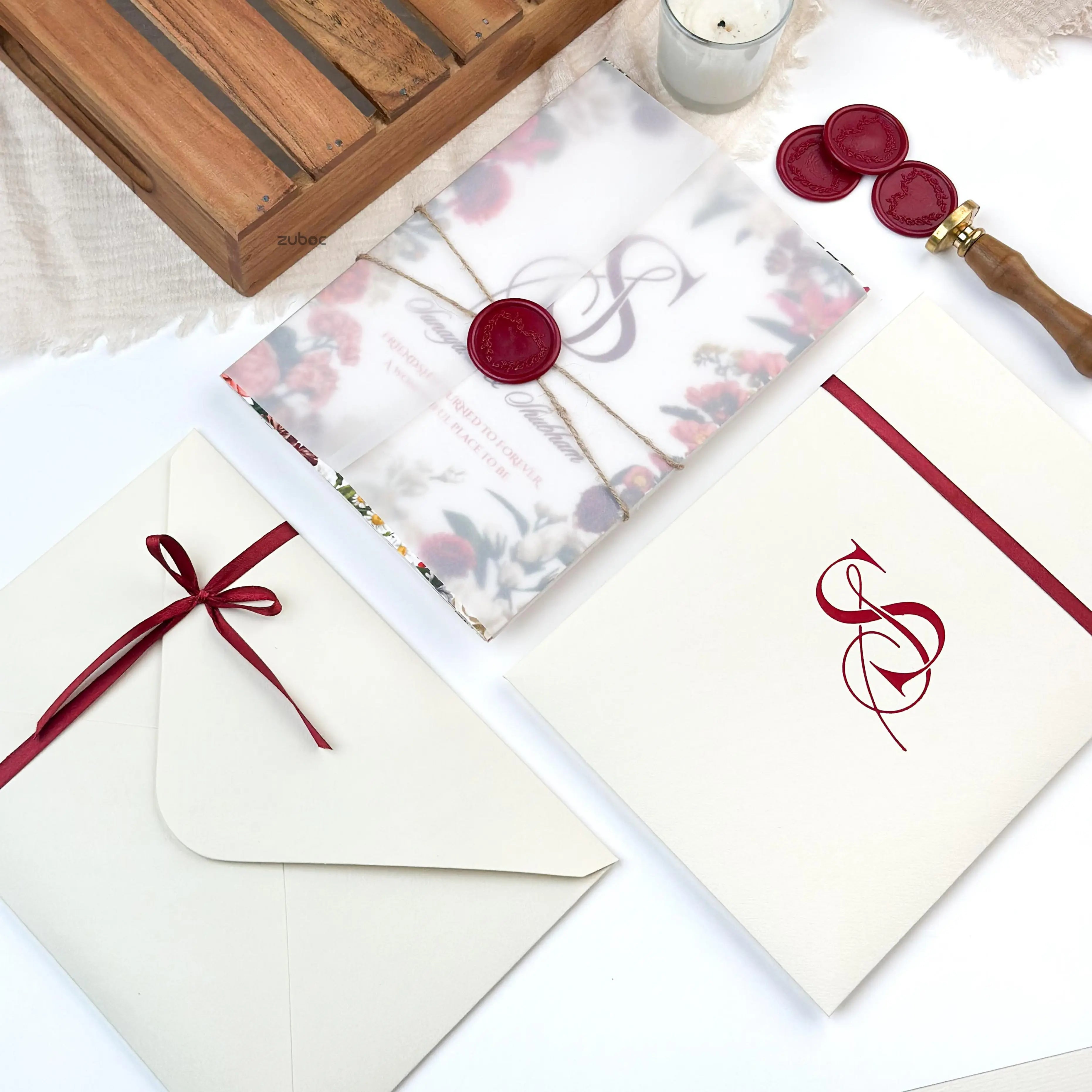 Premium white envelopes set of 50 for elegant wedding invitations