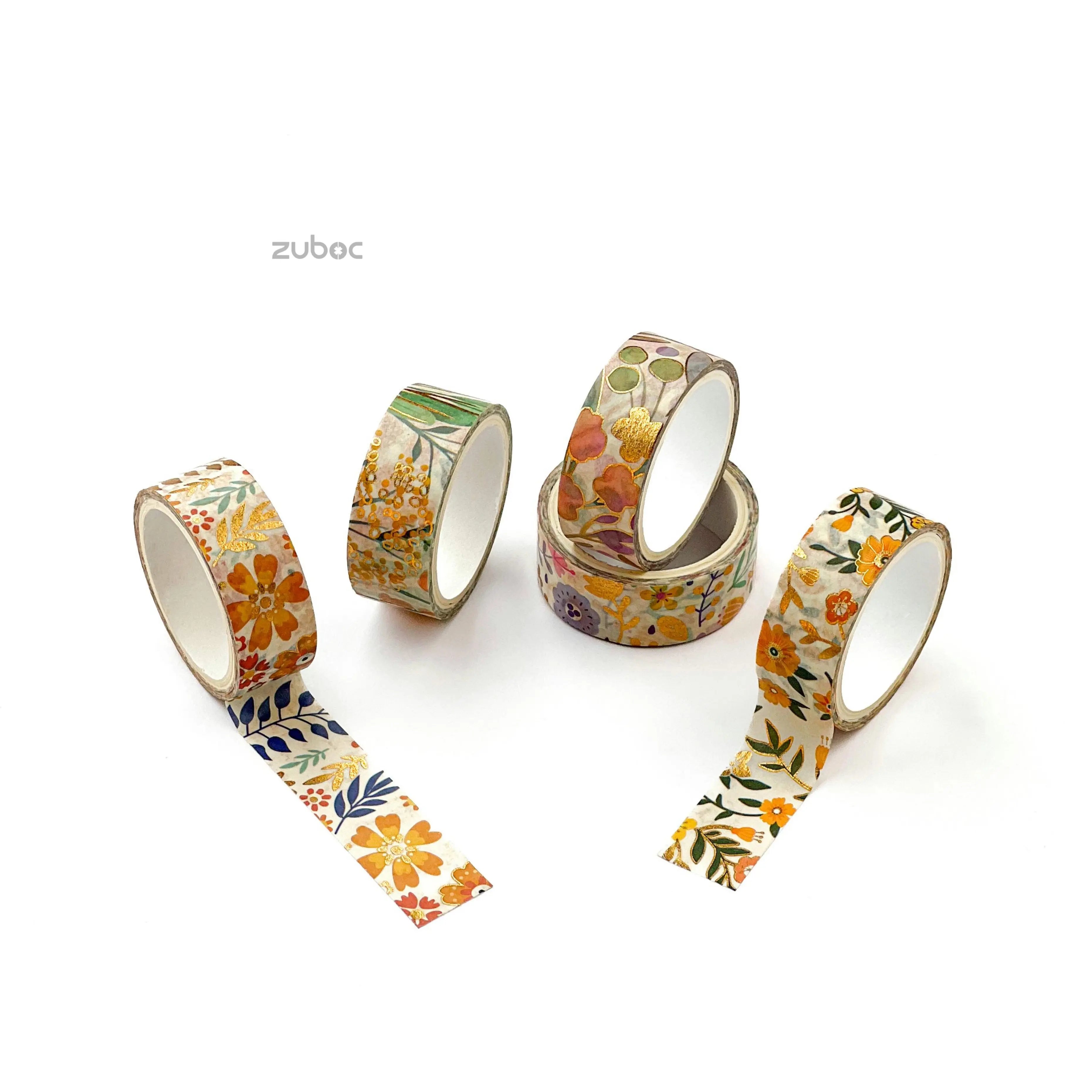 Leafy Petals Washi Tape - Set of 5