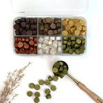 Assorted Metallic Sealing Wax Beads 60g for Wax Seals