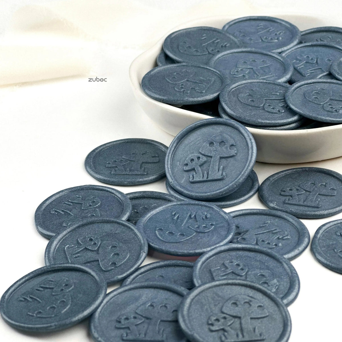 Magic Mushroom Wax Seal for Invitations (Set of 5)