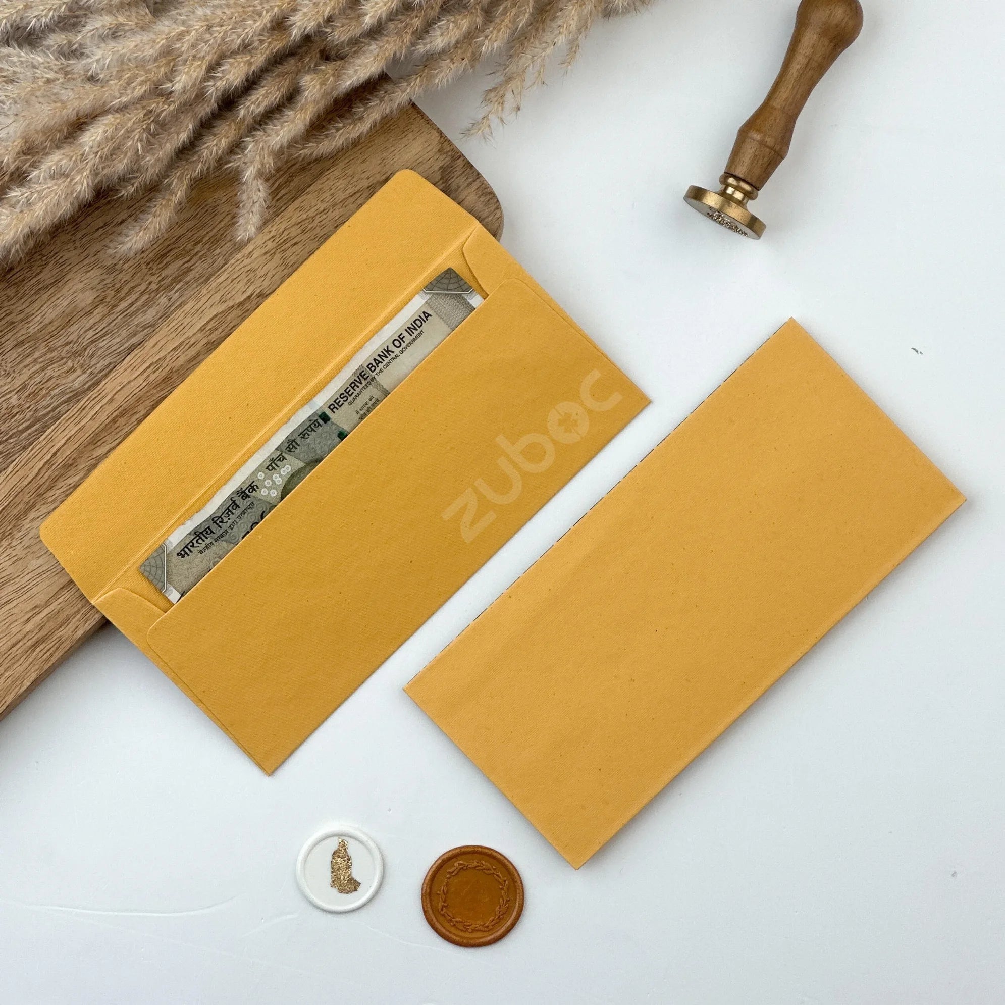 Mango Weave Money / Shagun Diwali Envelope (Set of 5)