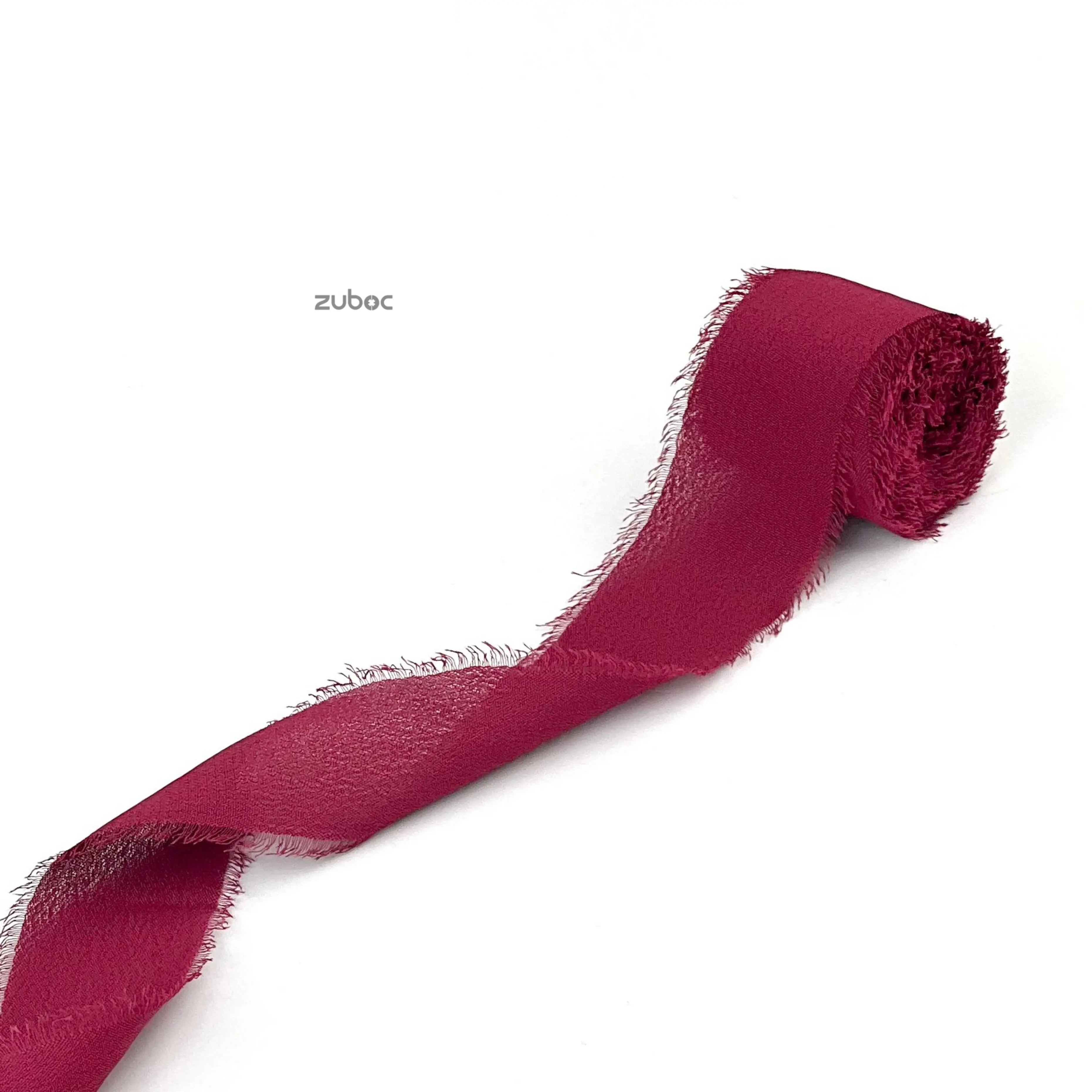 Maroon ribbon 5m for decorative gift wrapping and craft projects