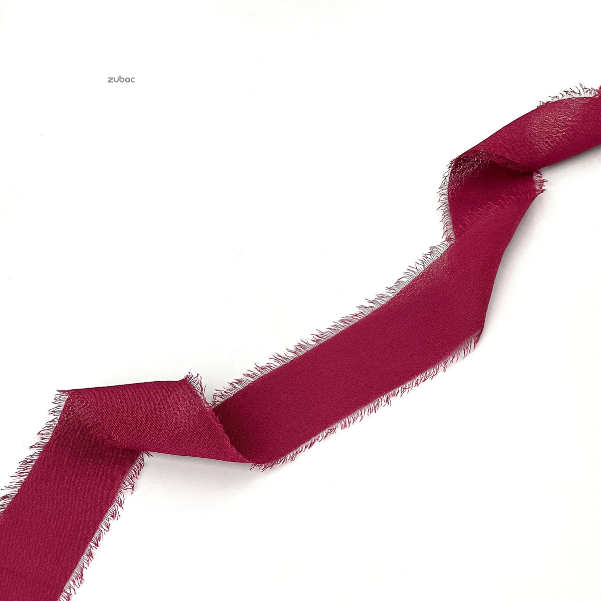 Georgette Maroon Ribbon (5mtr)