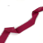 Georgette Maroon Ribbon (5mtr)