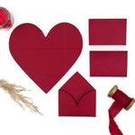 Heart Design Money / Gift Envelope (Set of 5)