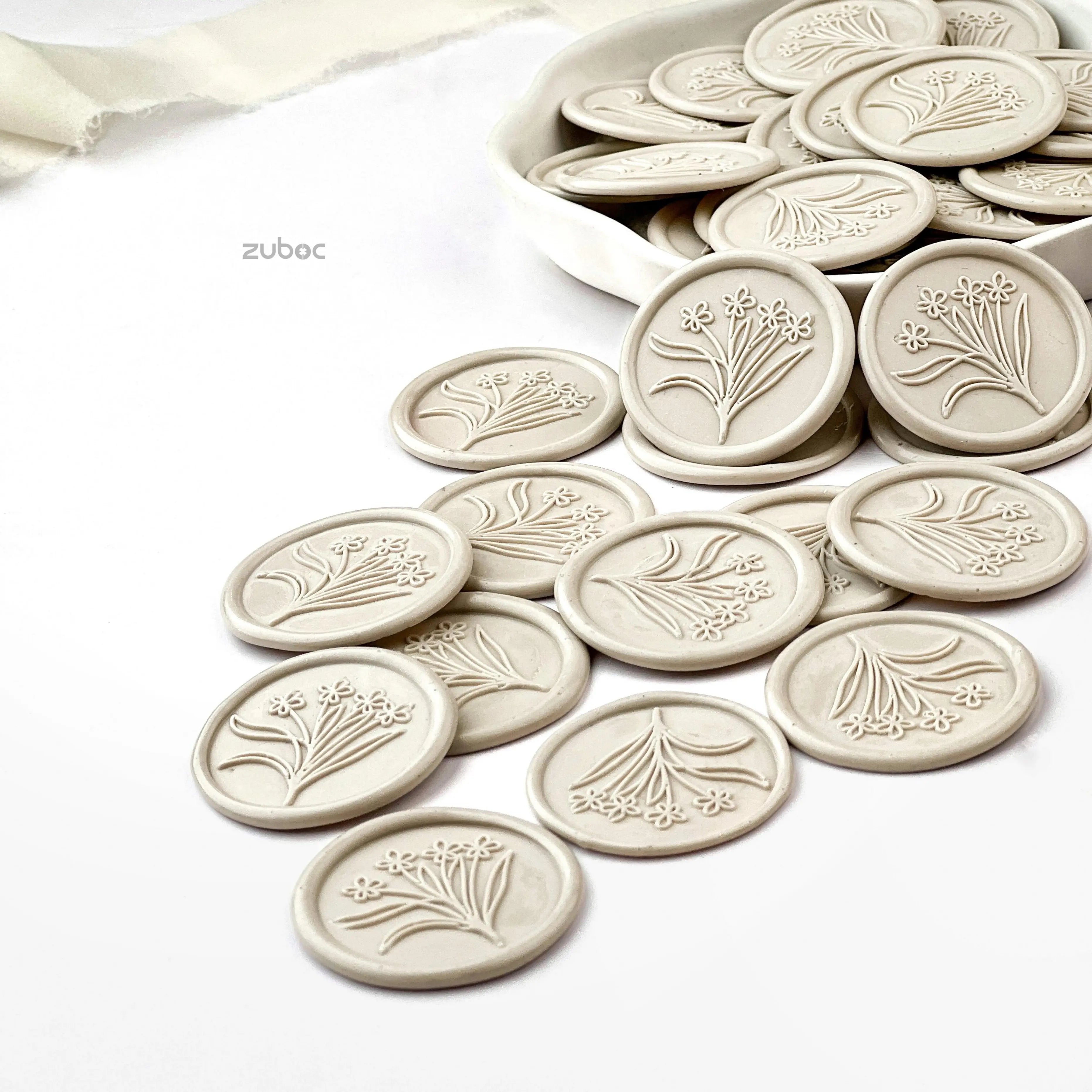 Mini Flower Wax Seal (Set of 5)