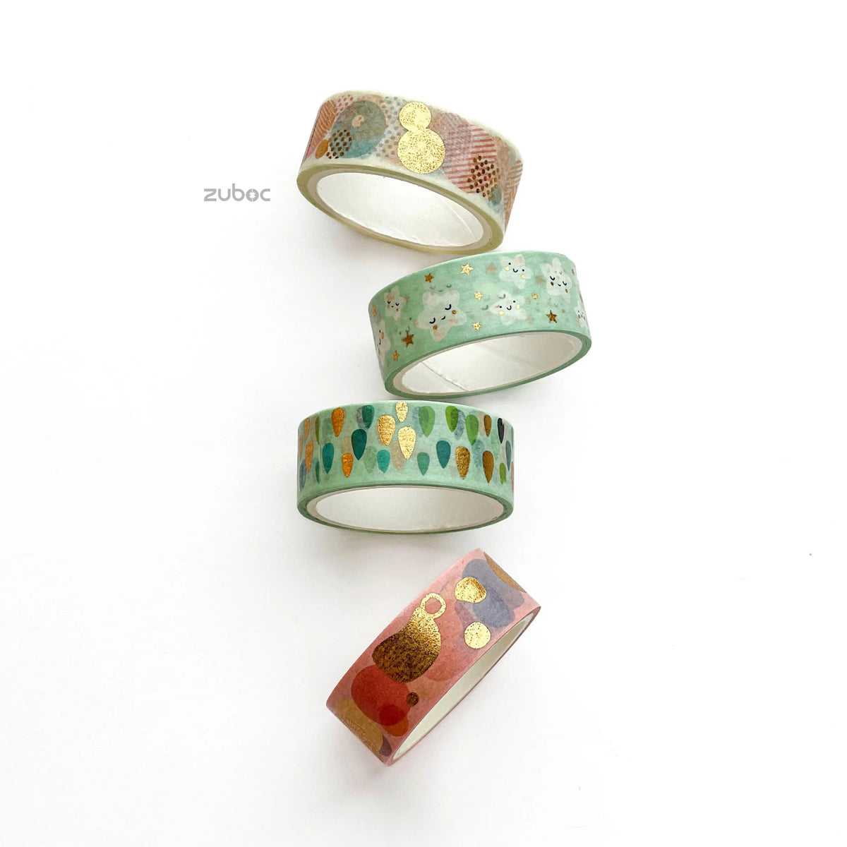 Minty dream Washi Tape - Set of 4