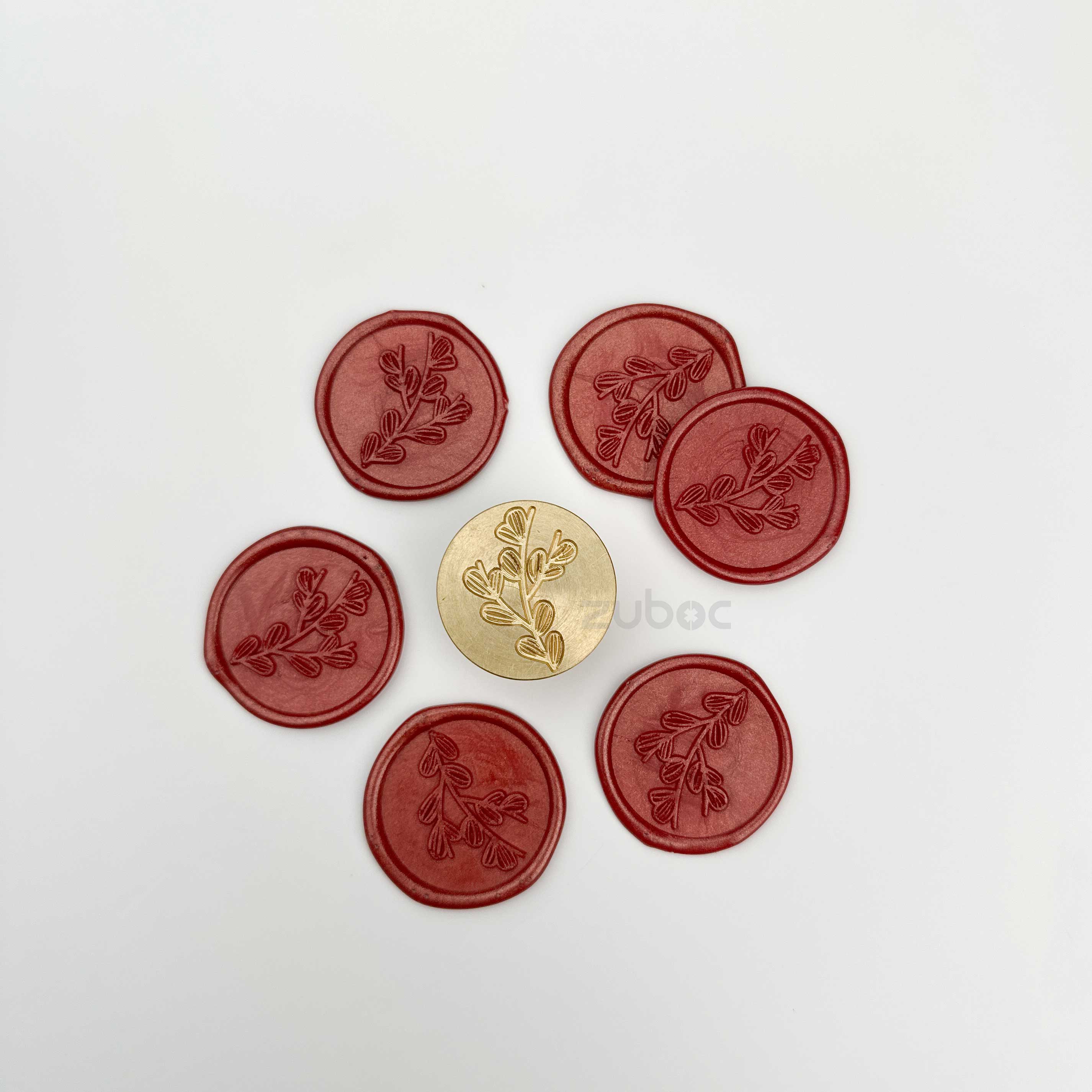 Moss Rose Wax Stamp Head Only