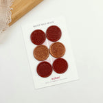 Motif Wax Seals Stickers for Invitations (Set of 6)