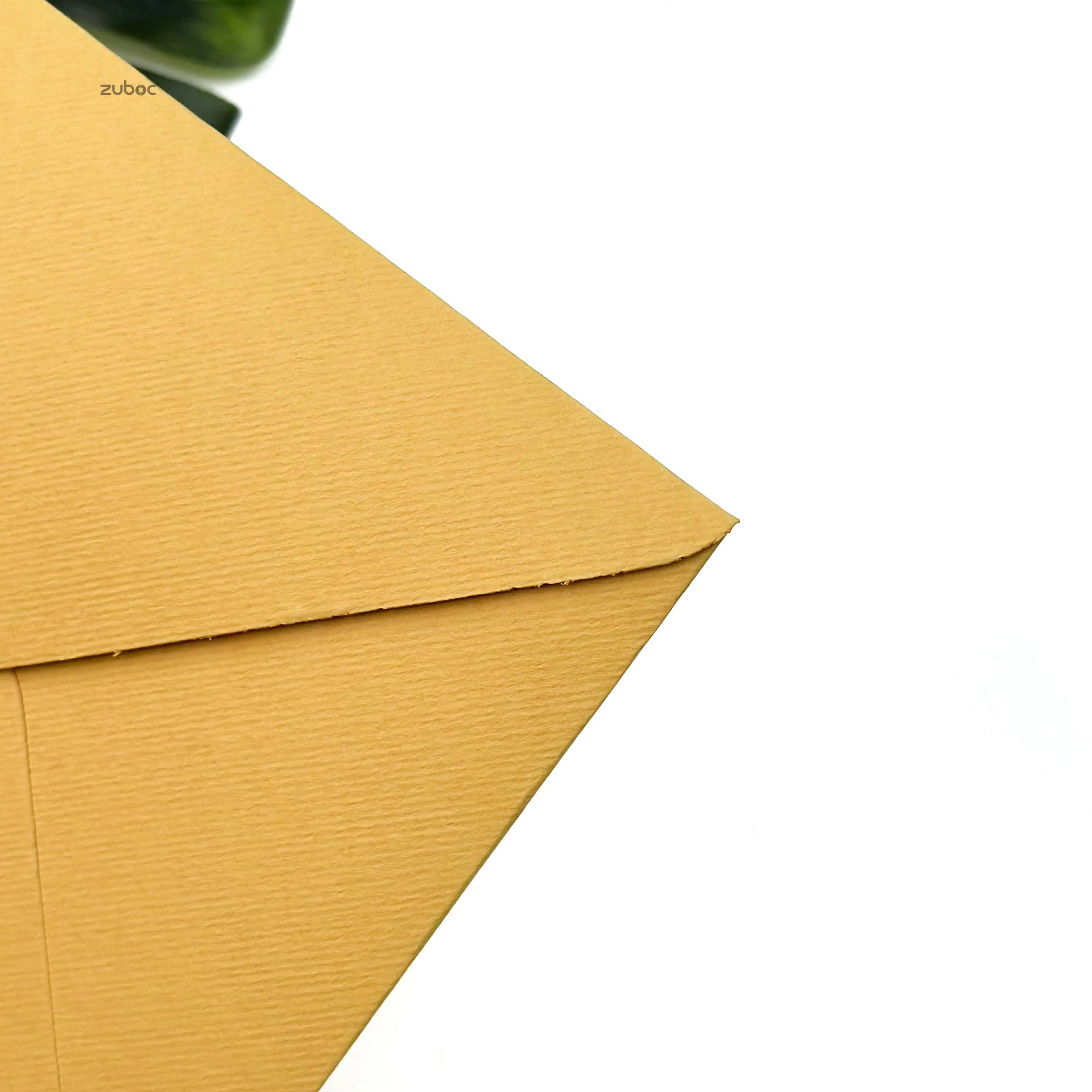 Mustard Yellow Baronial Invitation Envelope (Set of 5)