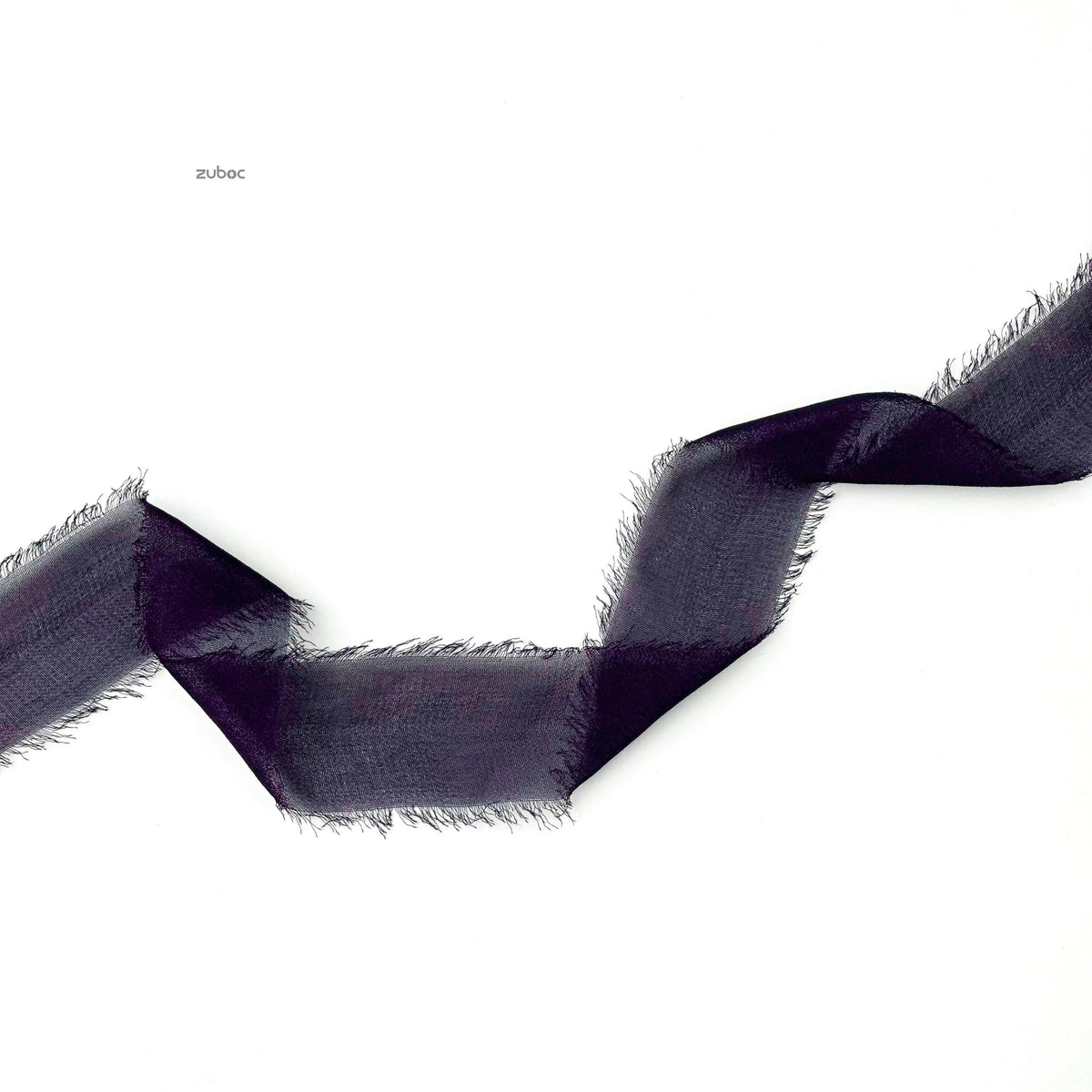 Georgette Plain Navy Blue Ribbon (5mtr)