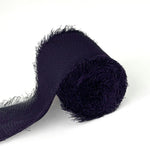 Georgette Plain Navy Blue Ribbon (5mtr)