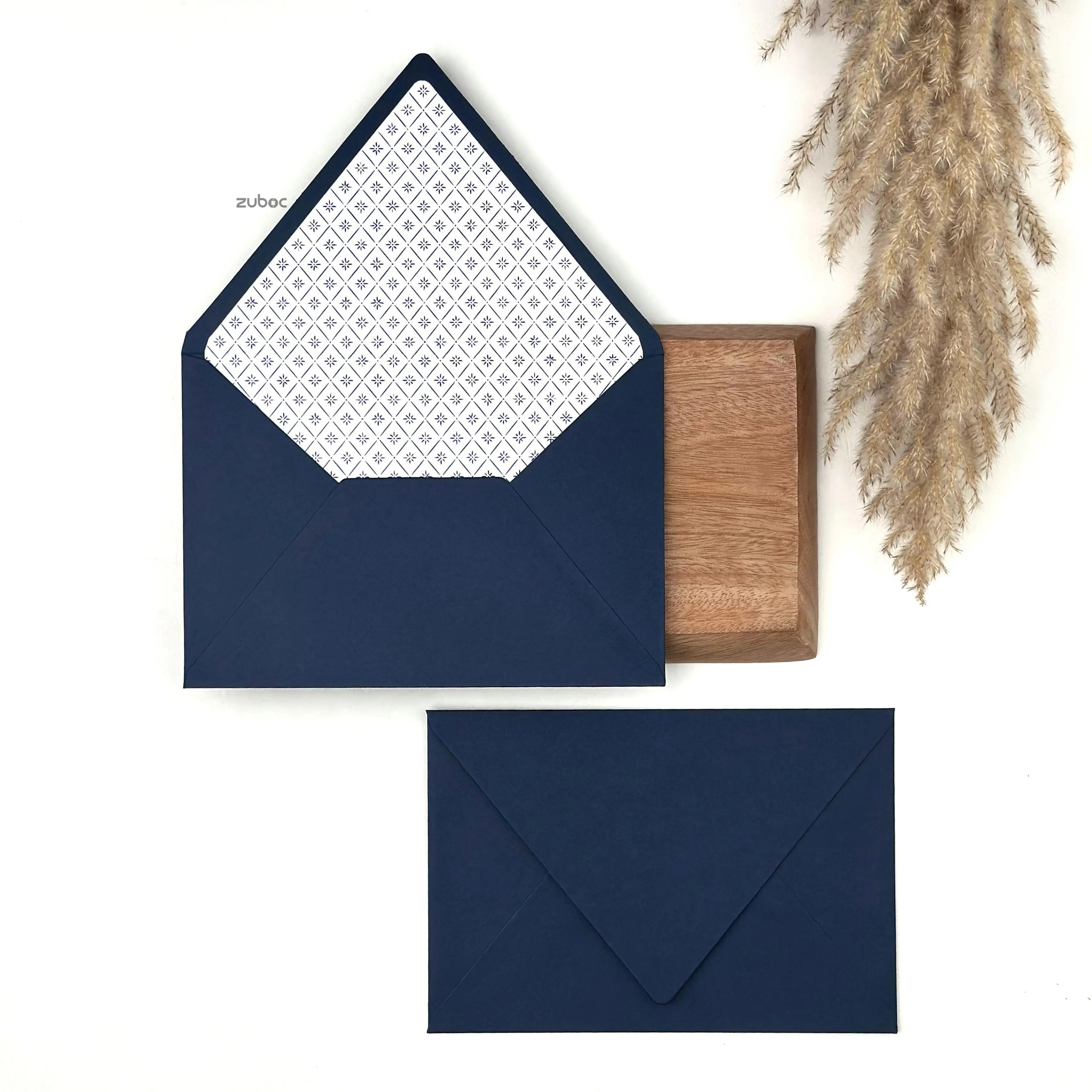 Customised Counterflap Envelope with Liner set of 50 for premium gift wrapping