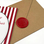 Personalized Merry & Joy New Year Card