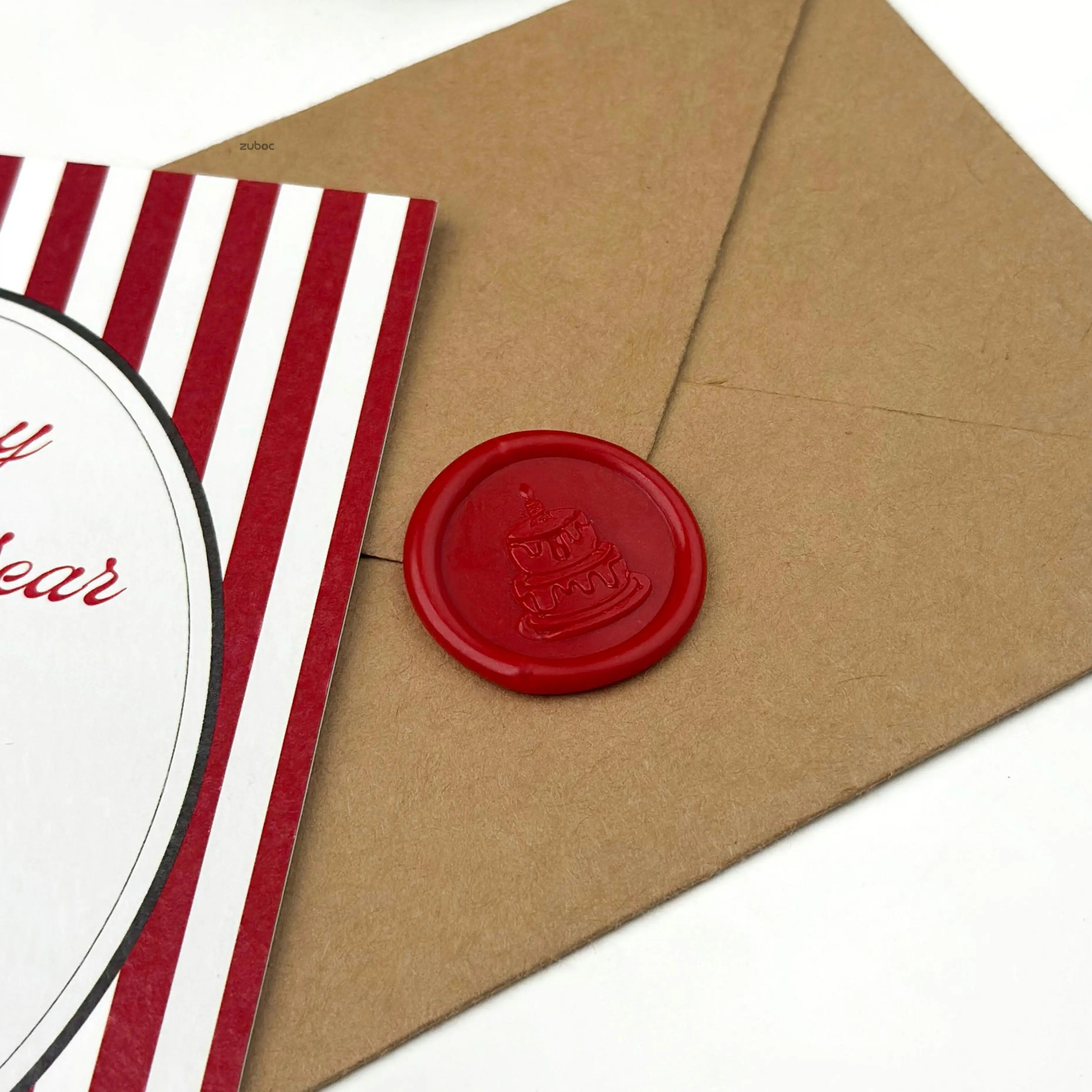 Personalized Merry & Joy New Year Card