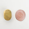 Plain Oblong Wax Stamp with Wooden Handle