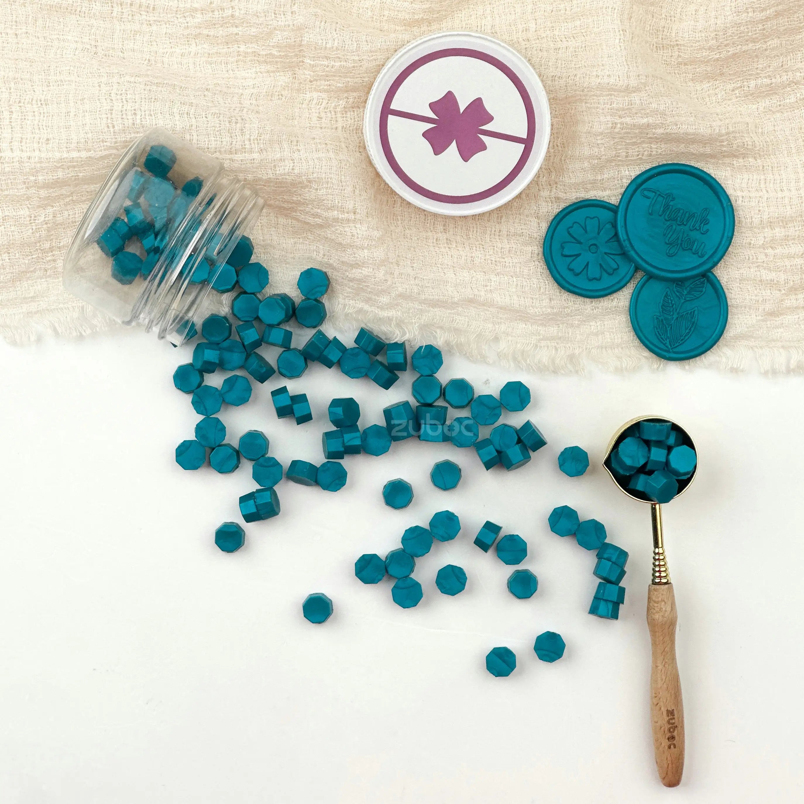 Ocean Blue Wax Beads - 30Grams