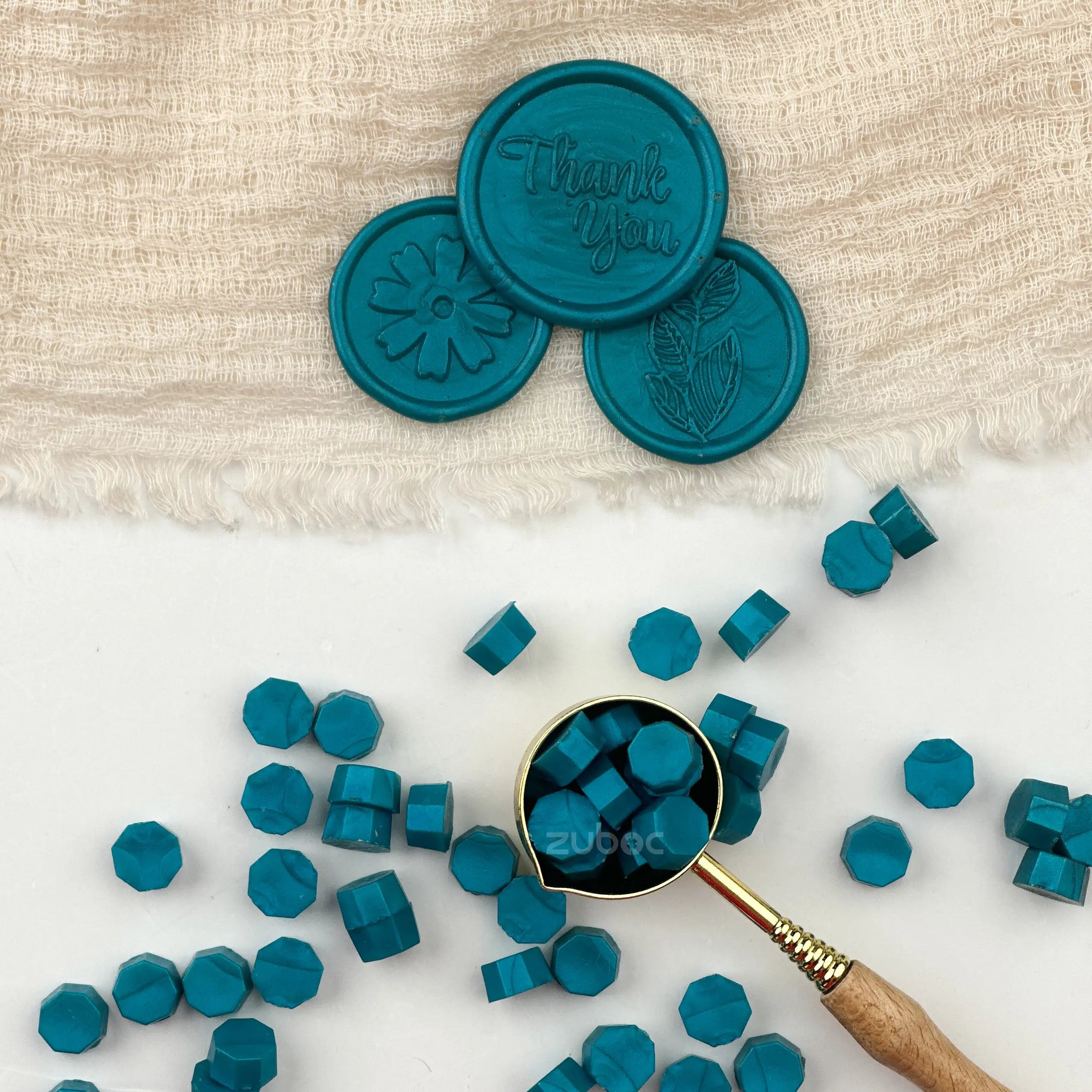 Ocean Blue Wax Beads - 30Grams