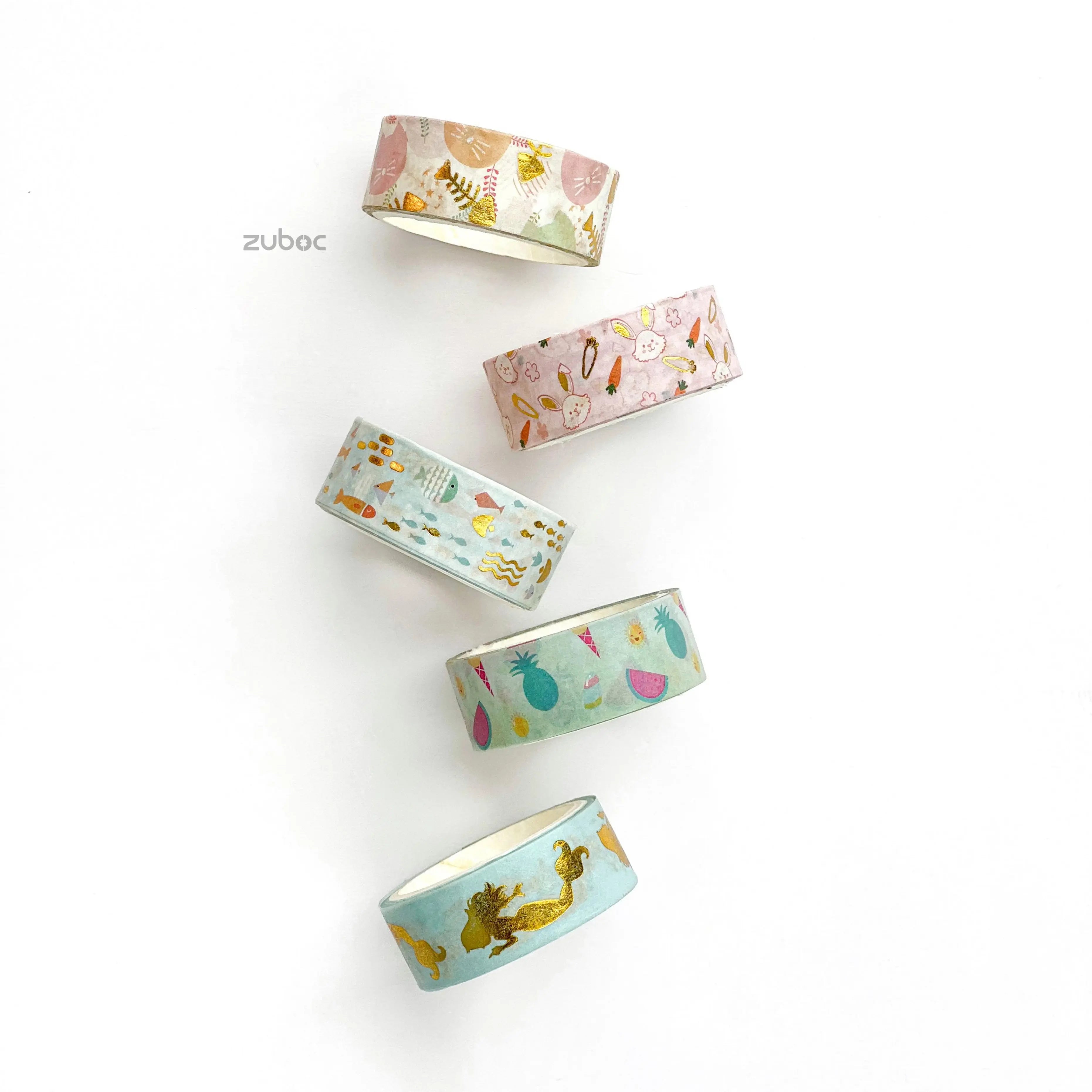 Ocean Charm Washi Tape - Set of 5