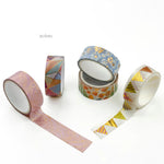Pastel Shine Washi Tape (Set of 5)