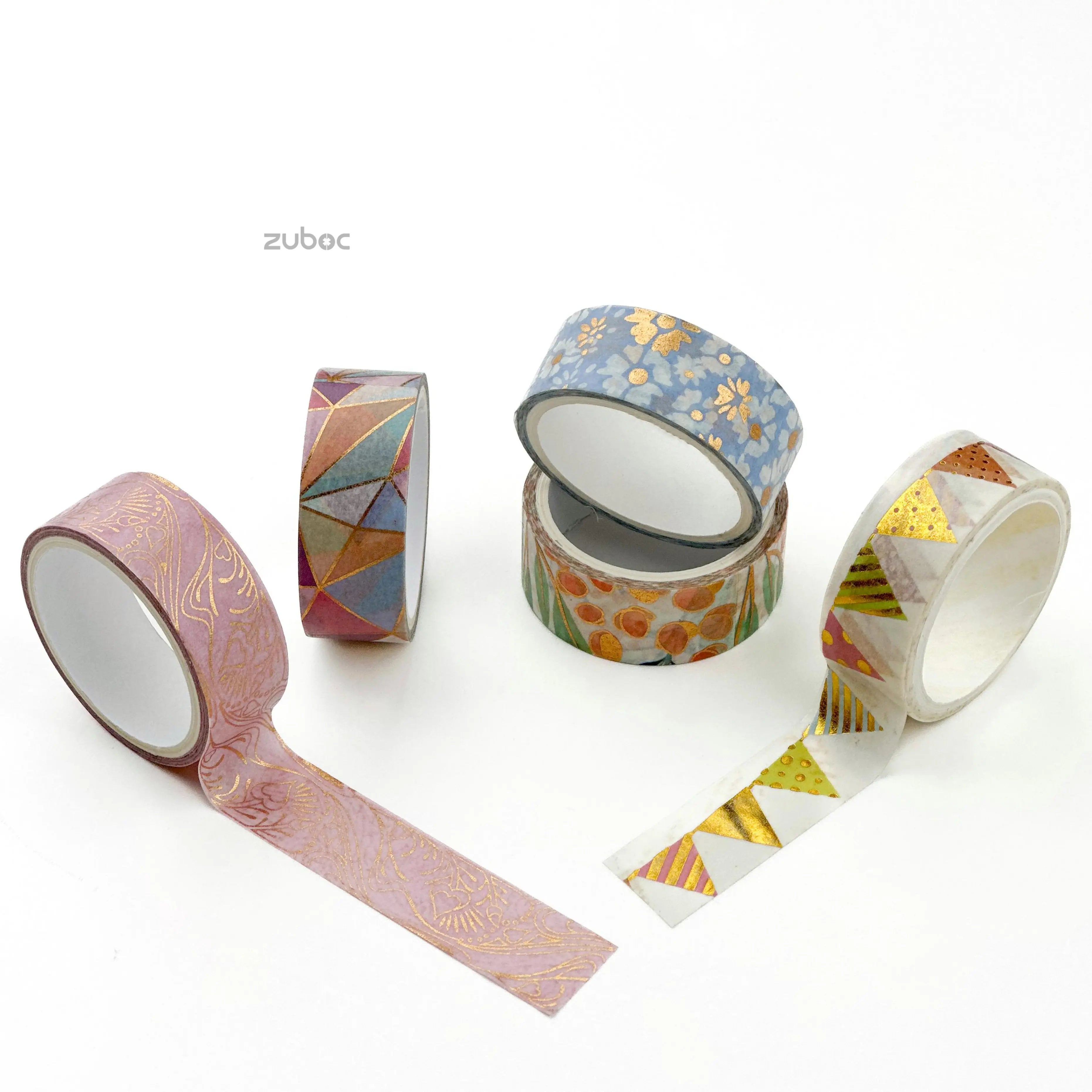 Pastel Shine Washi Tape (Set of 5)
