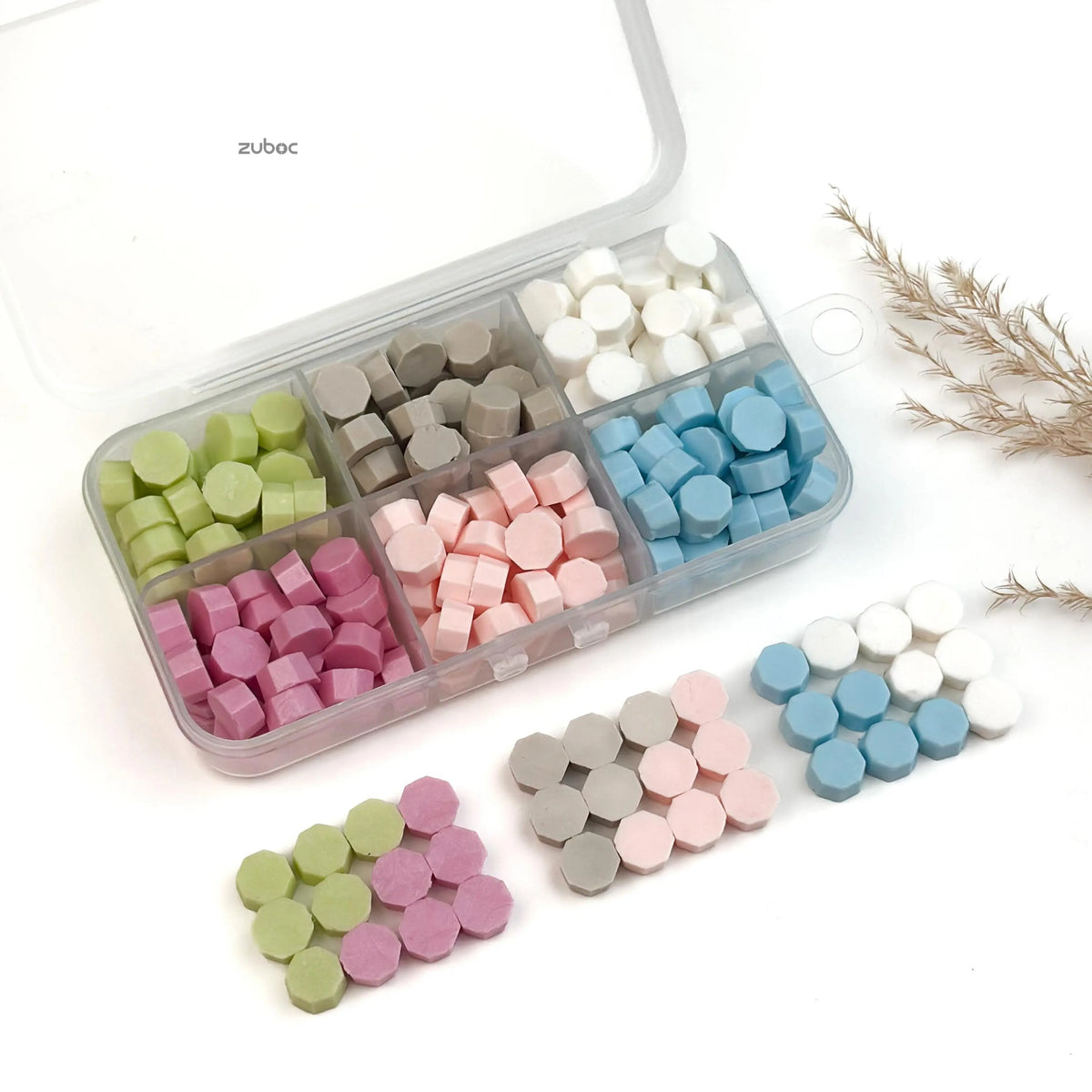 Assorted Pastel Sealing Wax Beads 60g for Wax Seals