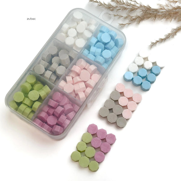 Assorted Pastel Sealing Wax Beads 60g for Wax Seals
