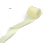 Georgette Pastel Yellow Ribbon (5mtr)