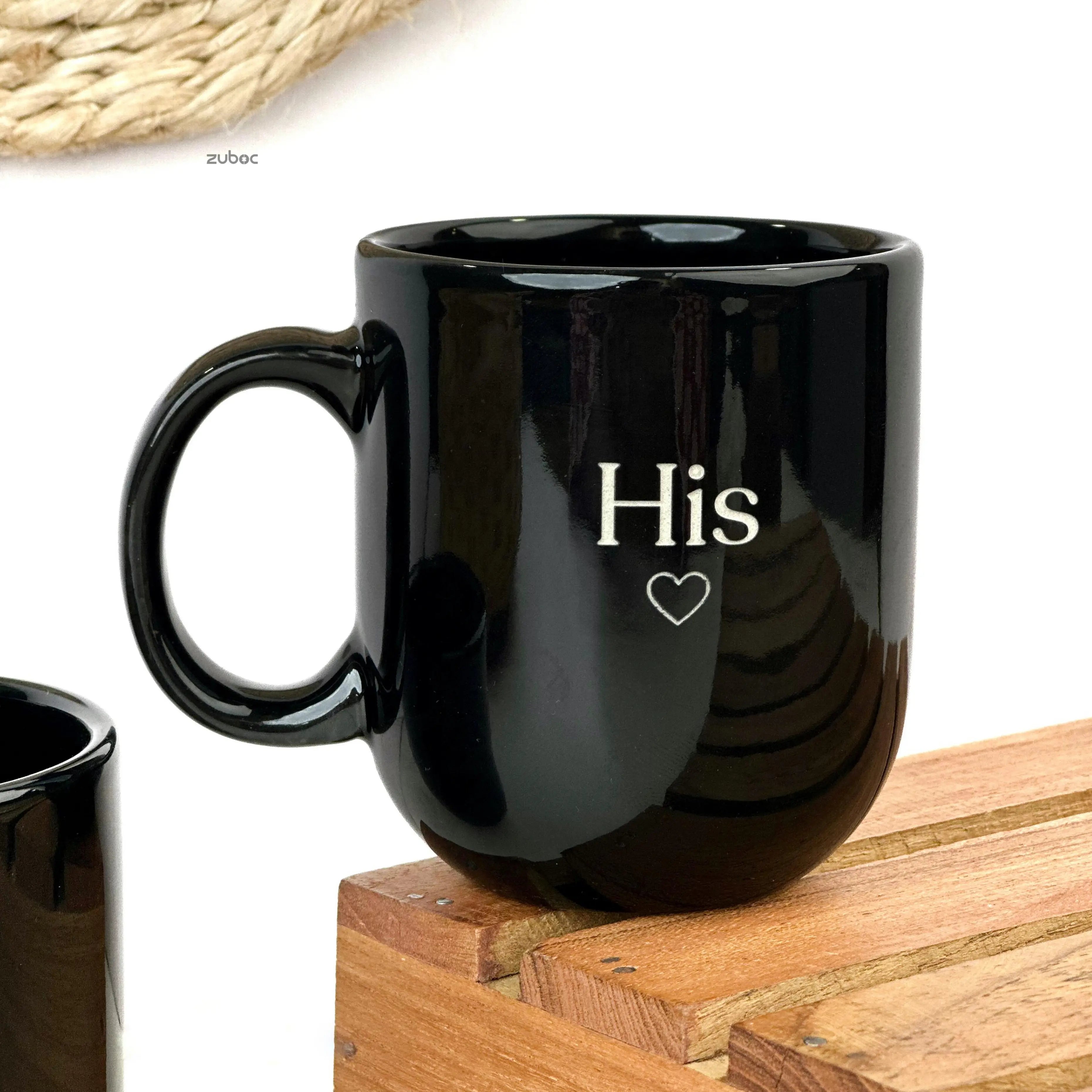 Customized Name Couple Mug - Type 4
