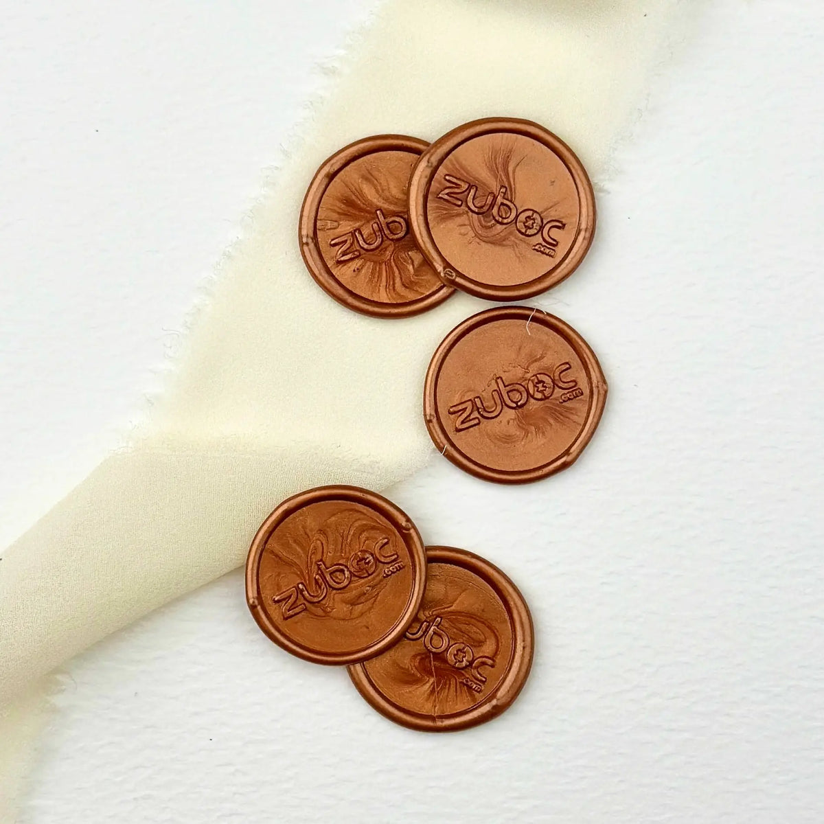 Personalised Round Wax Stamp + Wax Seals