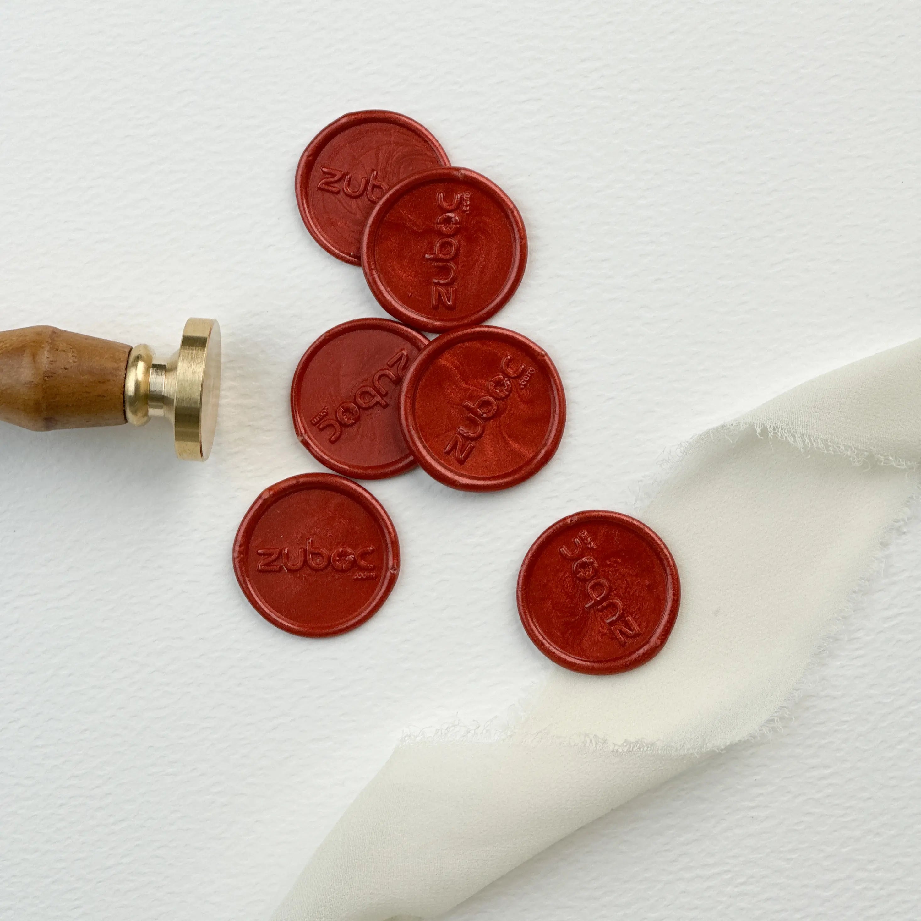 Personalised Wax Stamp and 50 Wax Seals